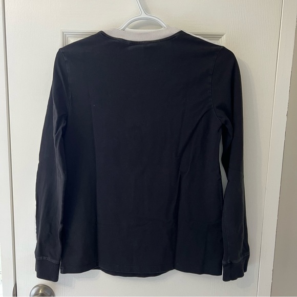 Adidas Black 3-Stripe Long Sleeve - Picture 6 of 8